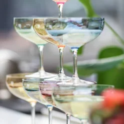 Happy cocktailglas 28 cl, blå