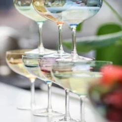 Happy cocktailglas 28 cl, blå
