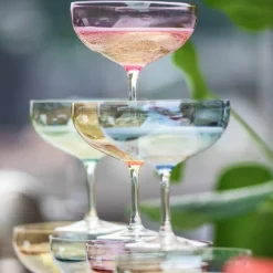 Happy cocktailglas 28 cl, blå