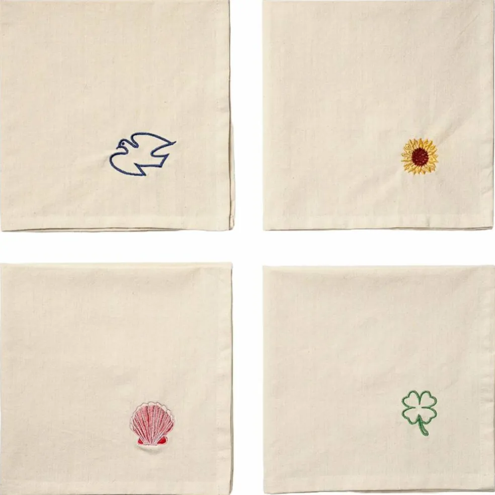 Happy servett 40x40 cm 4-pack