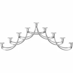 Harmony Menorah ljusstake, rostfritt stål
