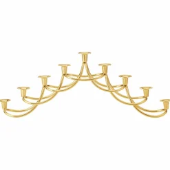 Harmony Menorah ljusstake, rostfritt stål