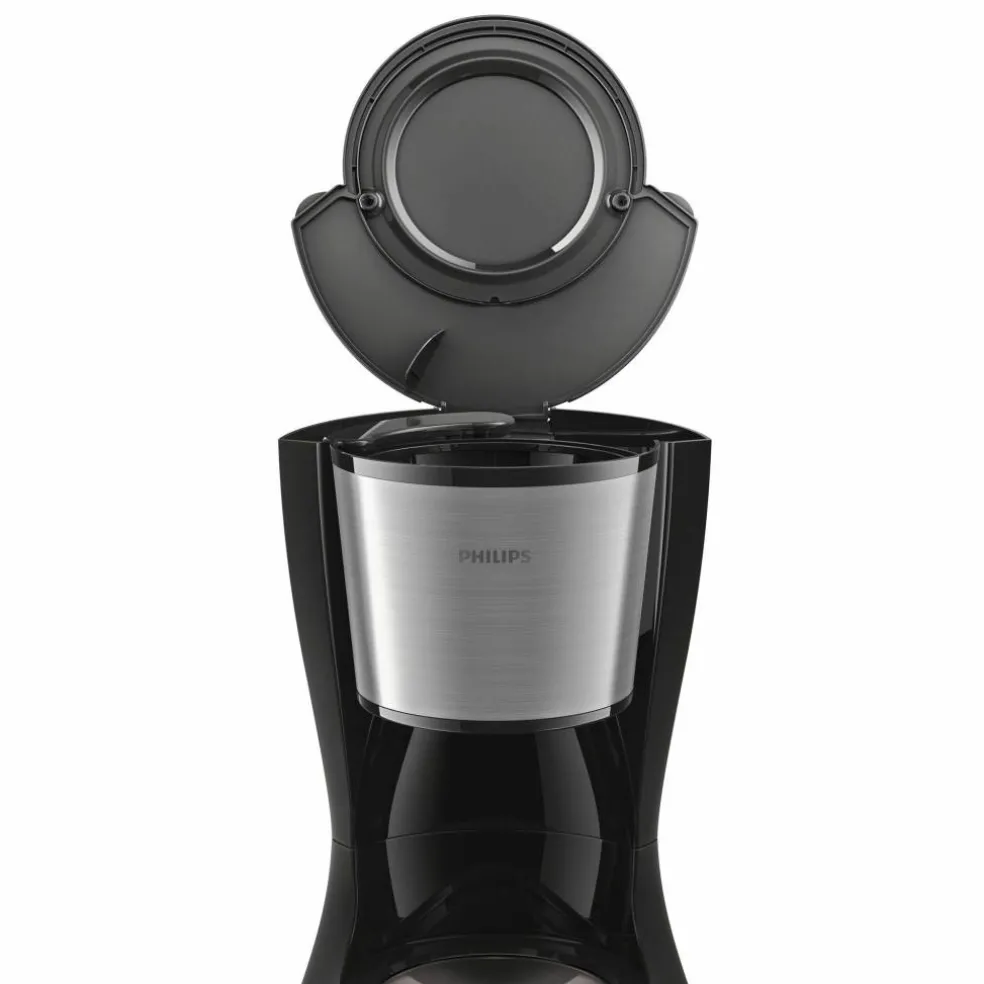 HD7462/20 Daily Collection kaffebryggare, metall/svart
