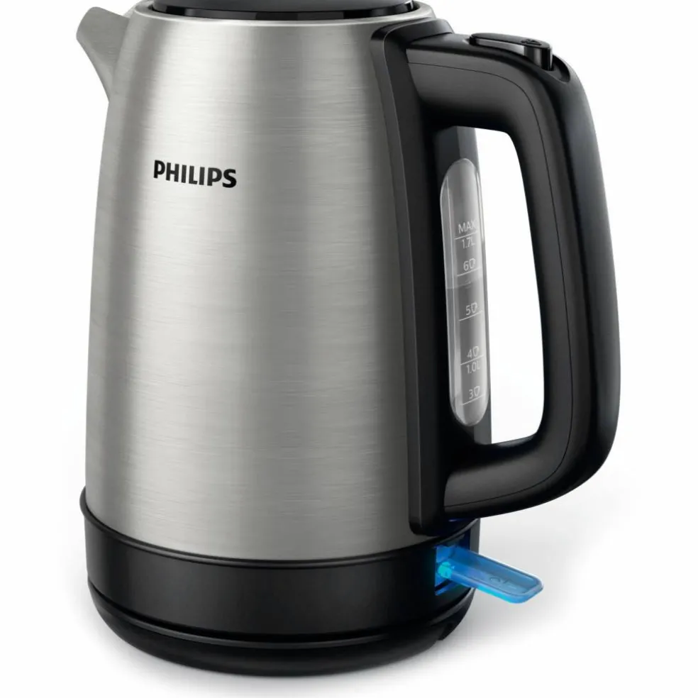 HD9350/90 Vattenkokare, 1,7 liter, metall