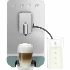 Helautomatisk espressomaskin, vit
