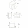 HER105I2EAVT2 Heritage induktionsspis 100 cm med 5 zoner och 2 ugnar, elfenbensvit