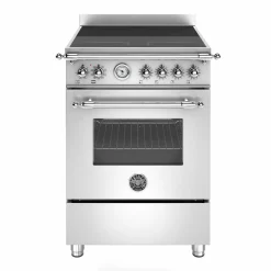 HER64I1ENEC2 Heritage induktionsspis 60 cm med 4 zoner och 1 ugn, mattsvart