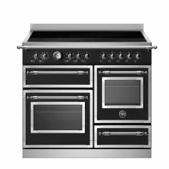 HER105I3ENET2 Heritage induktionsspis 100 cm med 5 zoner och 3 ugnar, mattsvart