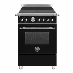 HER64I1EXC2 Heritage induktionsspis 60 cm med 4 zoner och 1 ugn, rostfritt stål