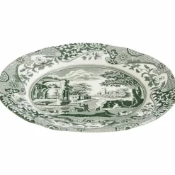 Heritage Green Italian assiett 15 cm, grön/vit