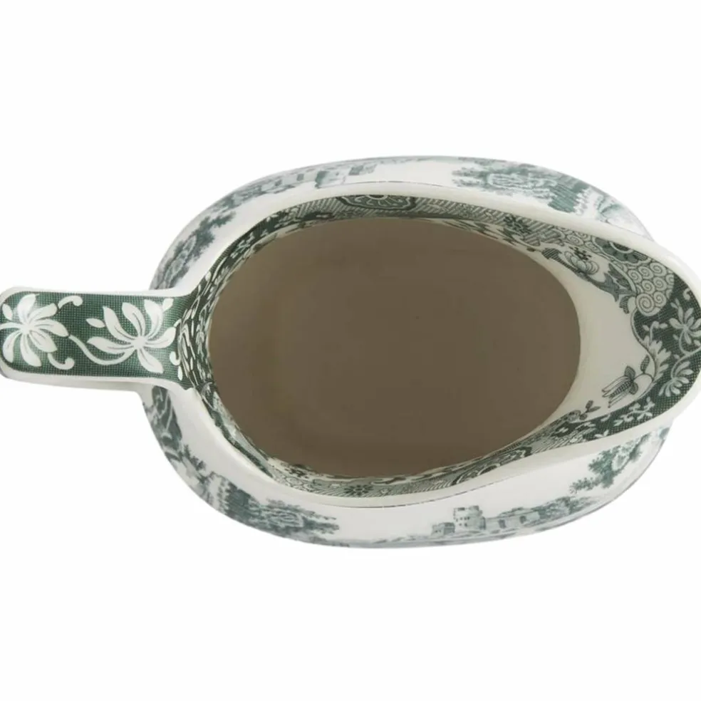 Heritage Green Italian mjölkkanna 22 cl, grön/vit