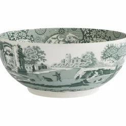 Heritage Green Italian serveringsskål 27,5 cm, grön/vit