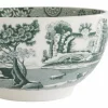 Heritage Green Italian skål 15 cm, grön/vit