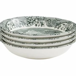 Heritage Green Italian skål 15 cm, grön/vit