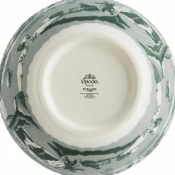 Heritage Green Italian skål 11 cm, grön/vit