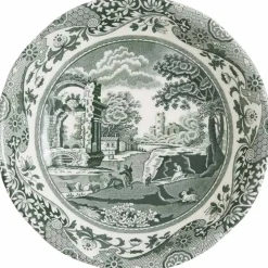 Heritage Green Italian skål 11 cm, grön/vit