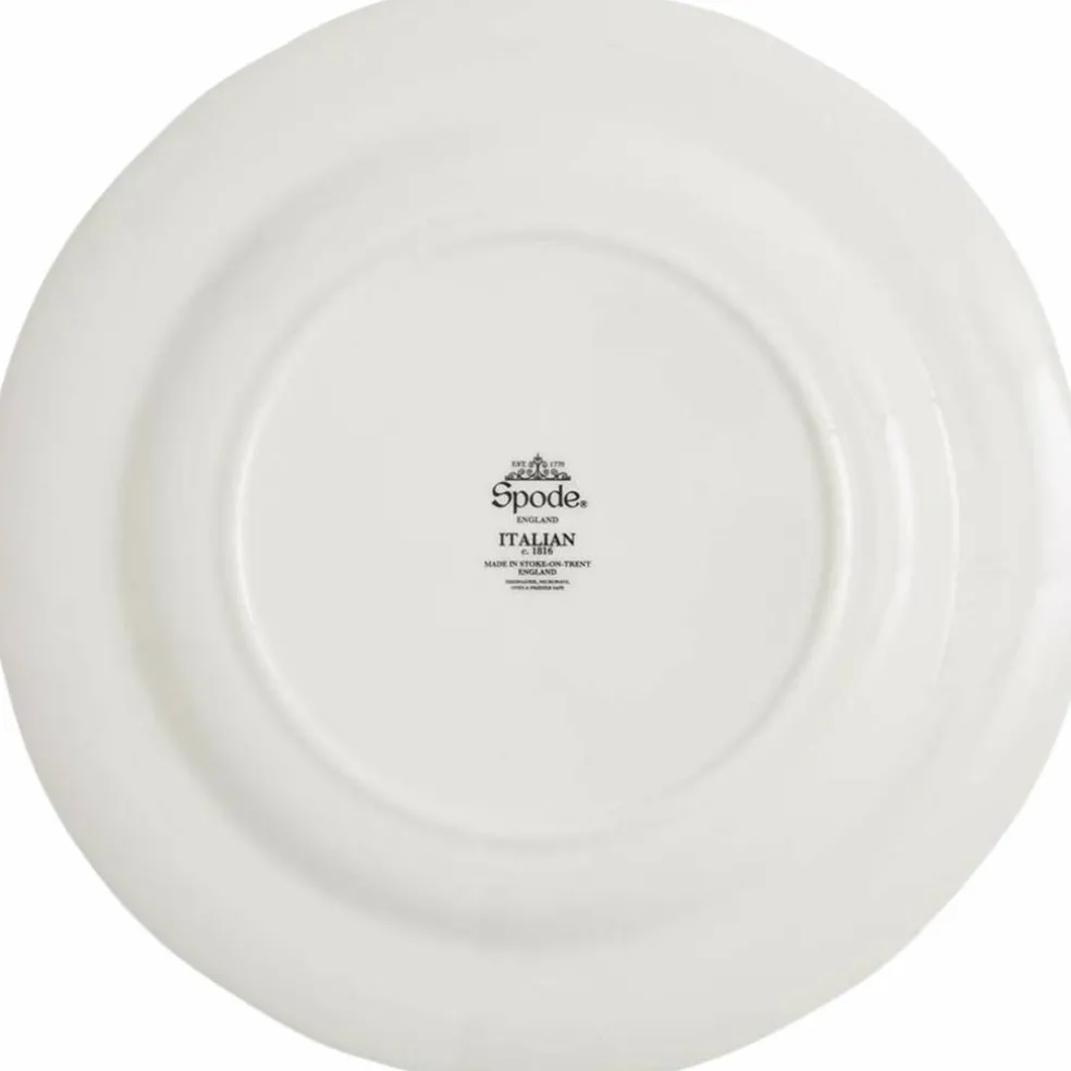 Heritage Green Italian tallrik 27 cm, grön/vit