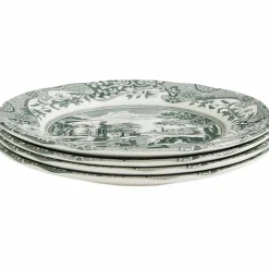 Heritage Green Italian tallrik 27 cm, grön/vit