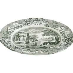Heritage Green Italian tallrik 27 cm, grön/vit