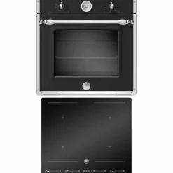 Heritage inbyggnadsugn och induktionshäll 60 cm, svart