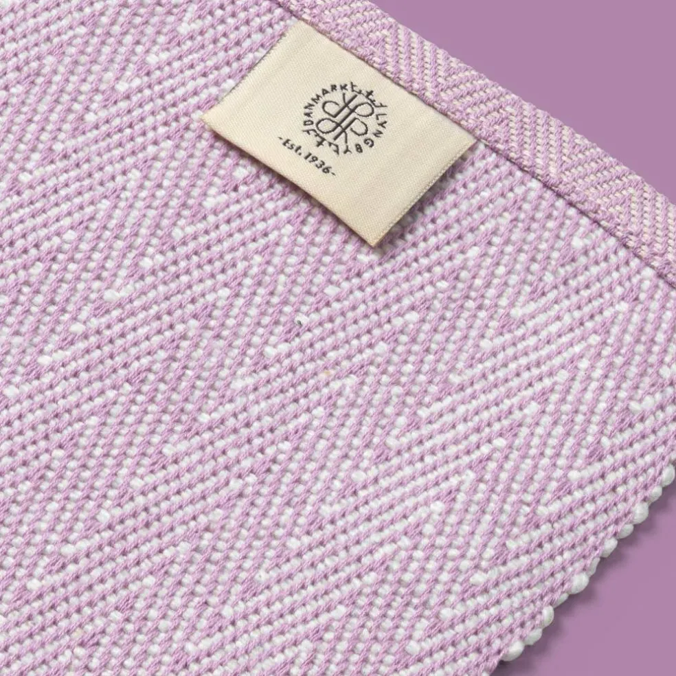 Herringbone bordstablett, rosa