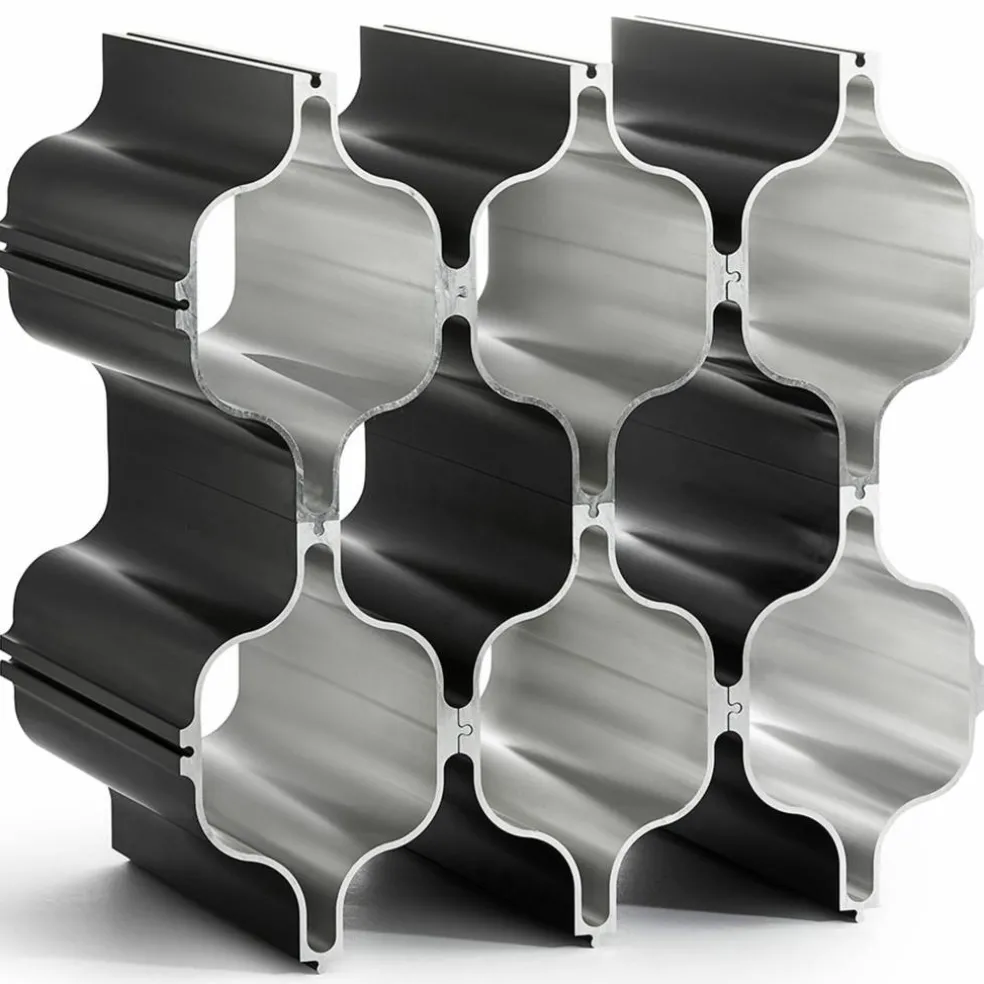 Hex vinställ, 3-pack, svart