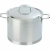 Hög Gryta med lock 20 cm 5L
