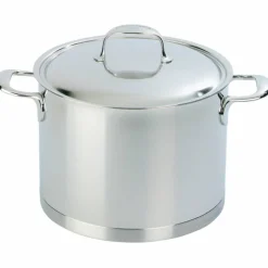 Hög Gryta med lock 24 cm 8L