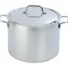 Hög Gryta med lock 24cm 8L