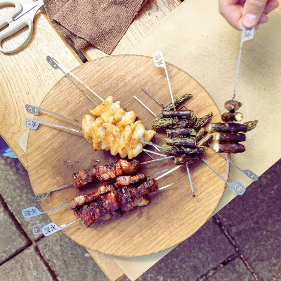 Hibachi grillspettset till Little Grill