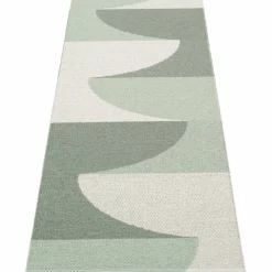 Hill matta 70 × 180 cm, army/mint/grey