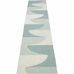 Hill matta 70 × 360 cm, army/mint/grey