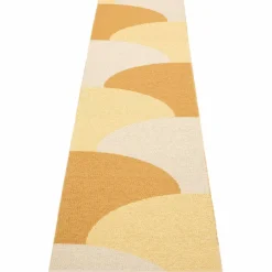 Hill matta 70 × 270 cm, army/mint/grey