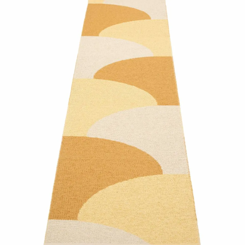Hill matta 70 × 270 cm, army/mint/grey