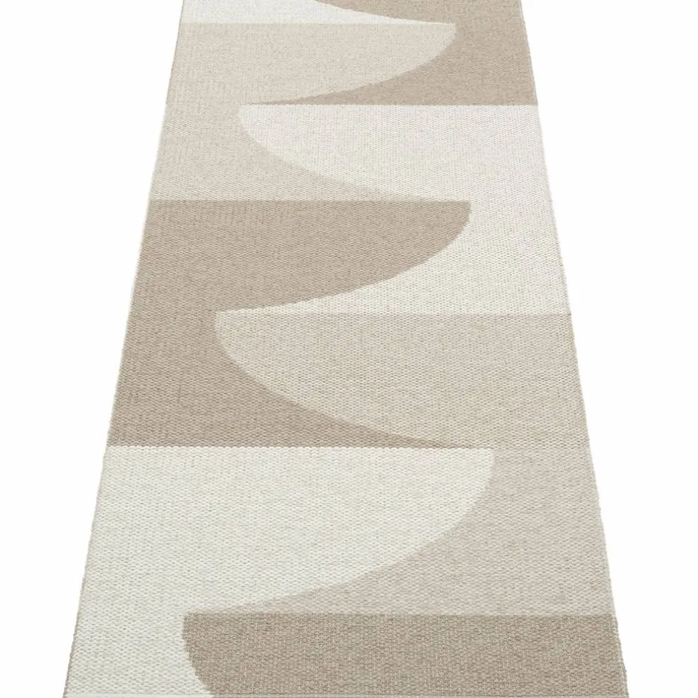 Hill matta 70 × 180 cm, brick/rust/cream