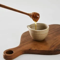Honungssked, teak