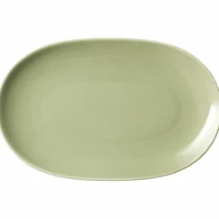 24h oval tallrik 18 × 28 cm, salvia