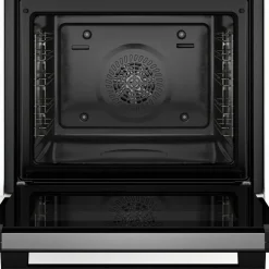 HRG578BB7 Serie 6 inbyggnadsugn med ångfunktion 60 × 60 cm, svart