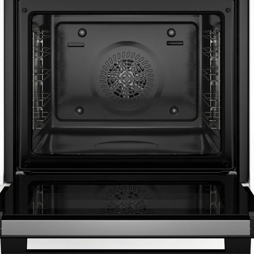 HRG578BB7 Serie 6 inbyggnadsugn med ångfunktion 60 × 60 cm, svart