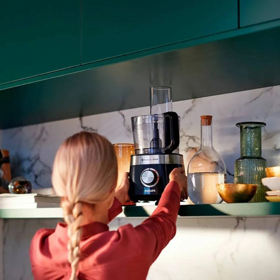 HR7530/10 Viva Collection matberedare, 850 watt, svart