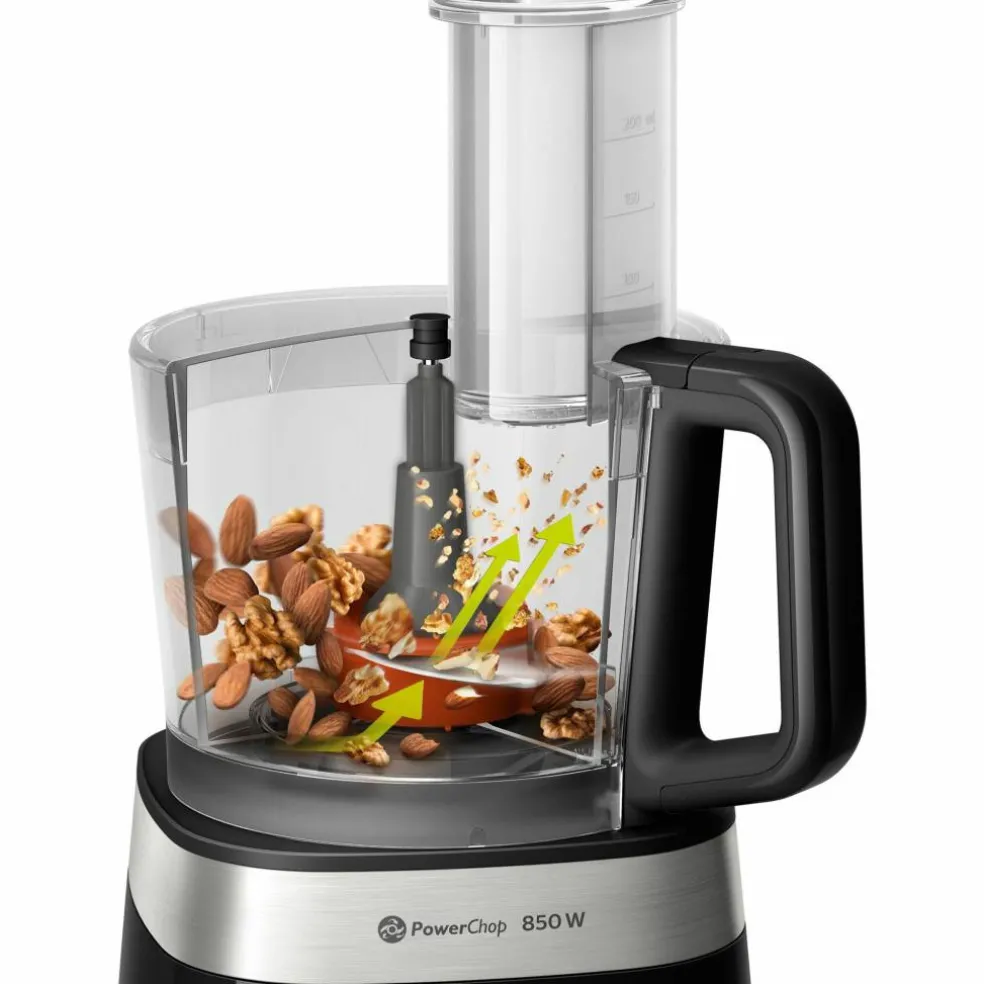 HR7530/10 Viva Collection matberedare, 850 watt, svart