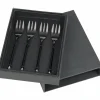 Hune Titanium Mat Black, Tårtgafflar, 4 st.