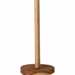 Hushållspappershållare, teak
