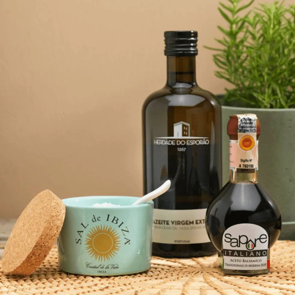 IBIZA Fleur De Sel, naturligt salt i keramikburk