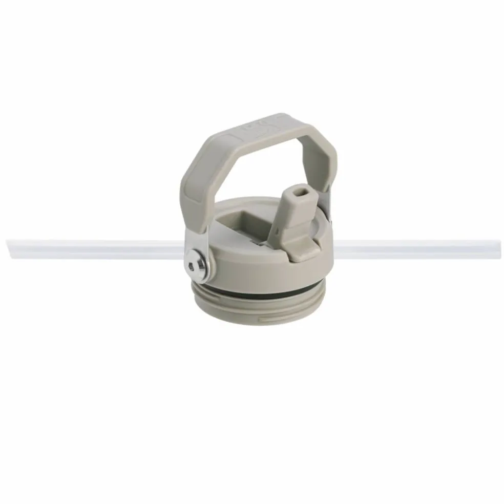 IceFlow Flip Straw vattenflaska 1,06 liter, ash