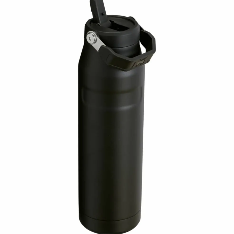 IceFlow Flip Straw vattenflaska 1,06 liter, ash