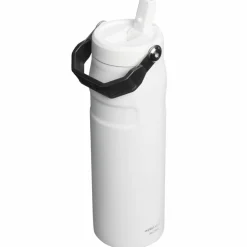 IceFlow Flip Straw vattenflaska 0,71 liter, svart