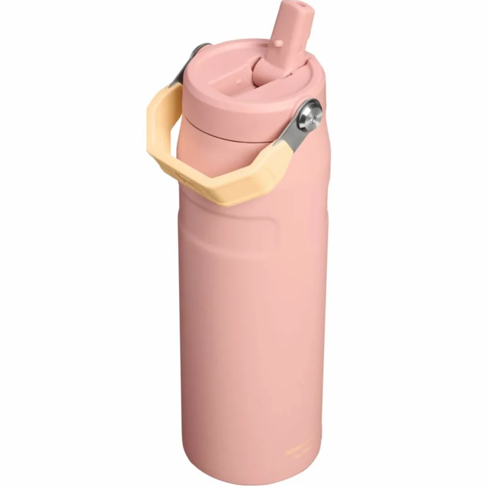IceFlow Flip Straw vattenflaska 0,71 liter, svart