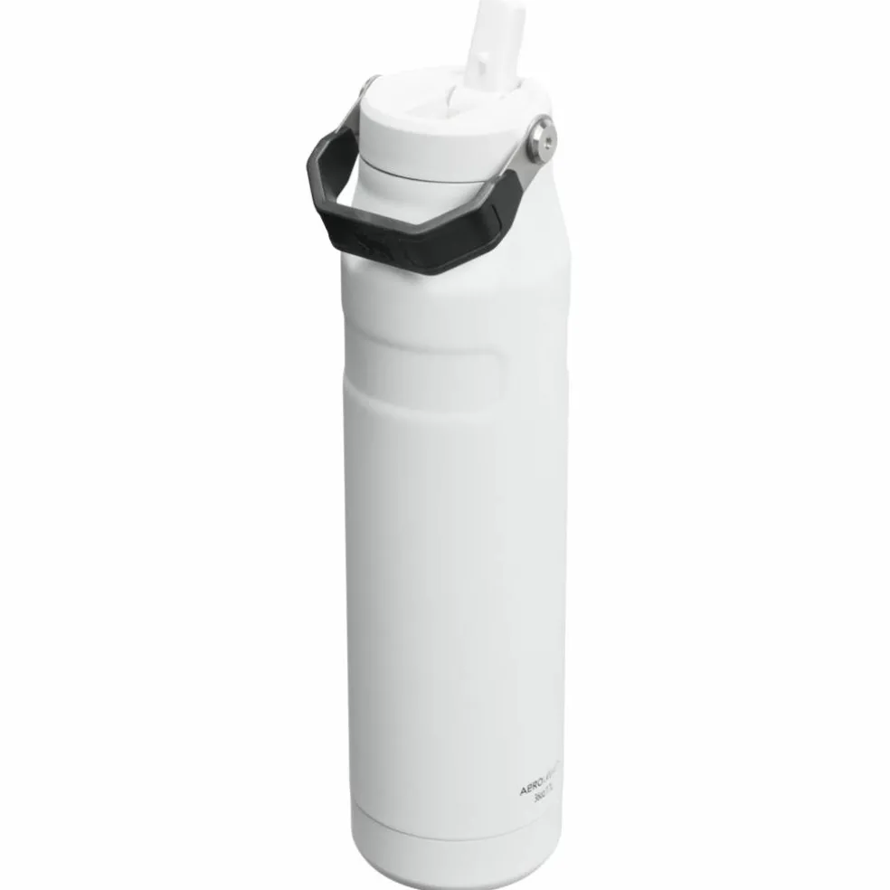 IceFlow Flip Straw vattenflaska 1,06 liter, svart