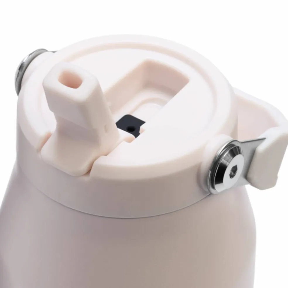 IceFlow Flip Straw vattenflaska 1,06 liter, svart